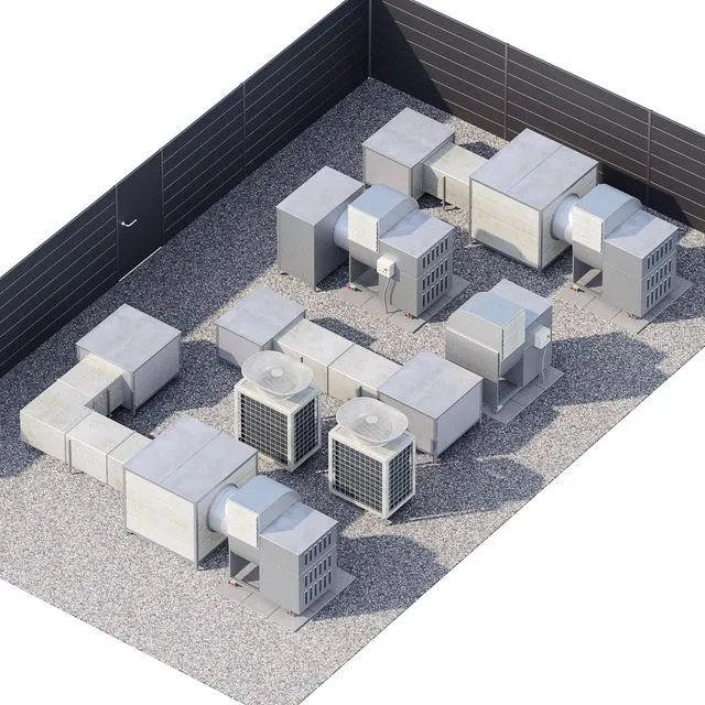 HVAC Roof Techologies Rooftop Technologies 3dsMax Model