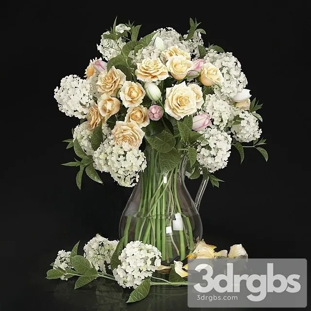 Hydrangea flowers 3dsmax Download