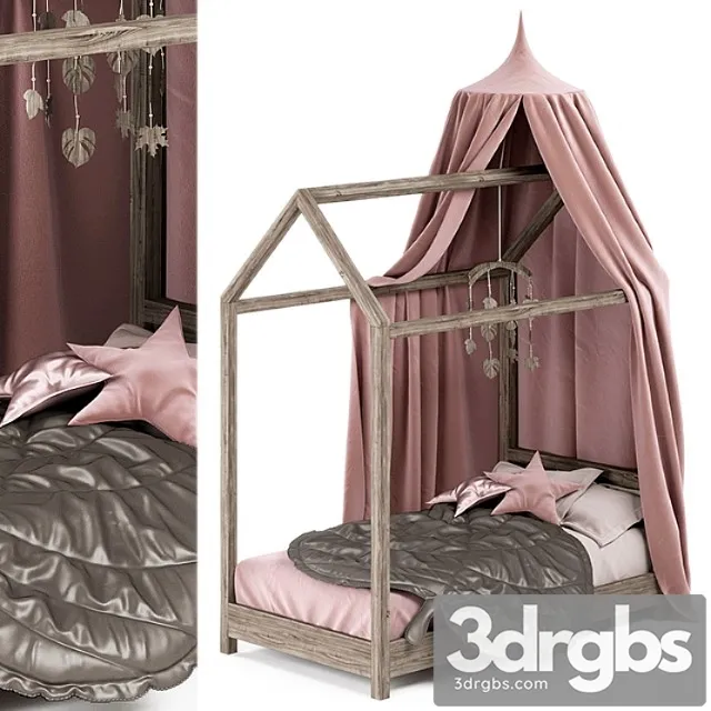 Hygge Bed 01 3dsmax Download
