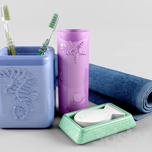 Hygiene Kit 3DS Max Model