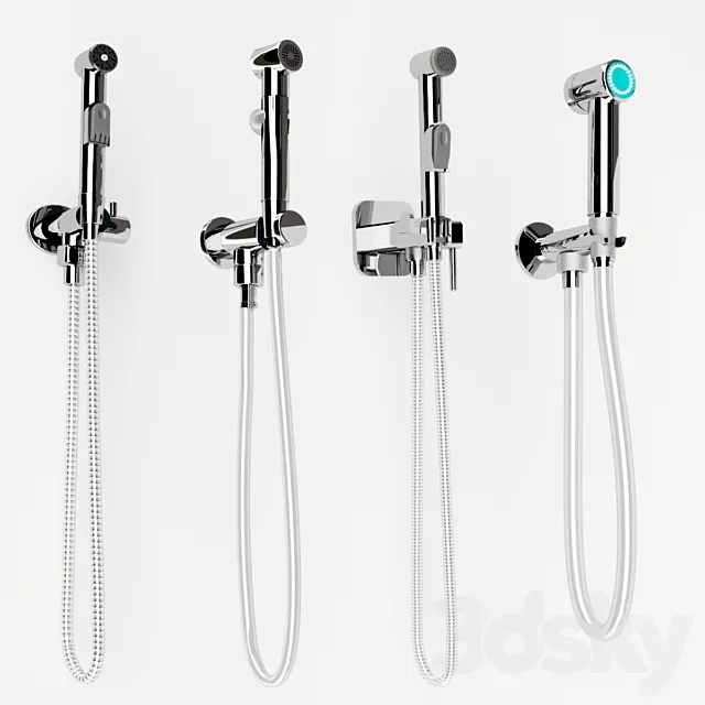 Hygienic shower collection 3DSMax File