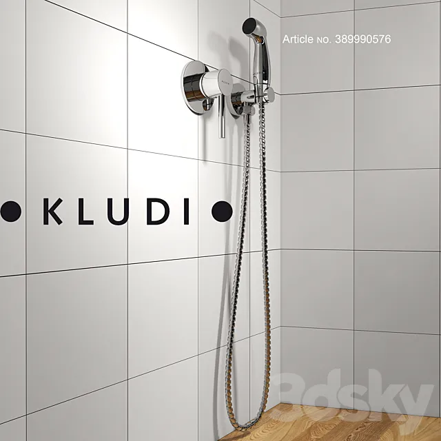 Hygienic shower KLUDI 3DSMax File