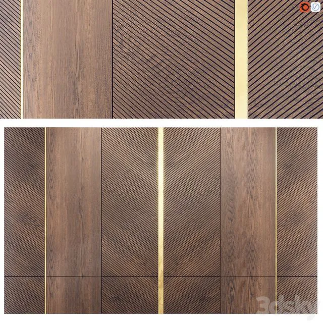 Hypnos decorative wall panel 3dsMax Model