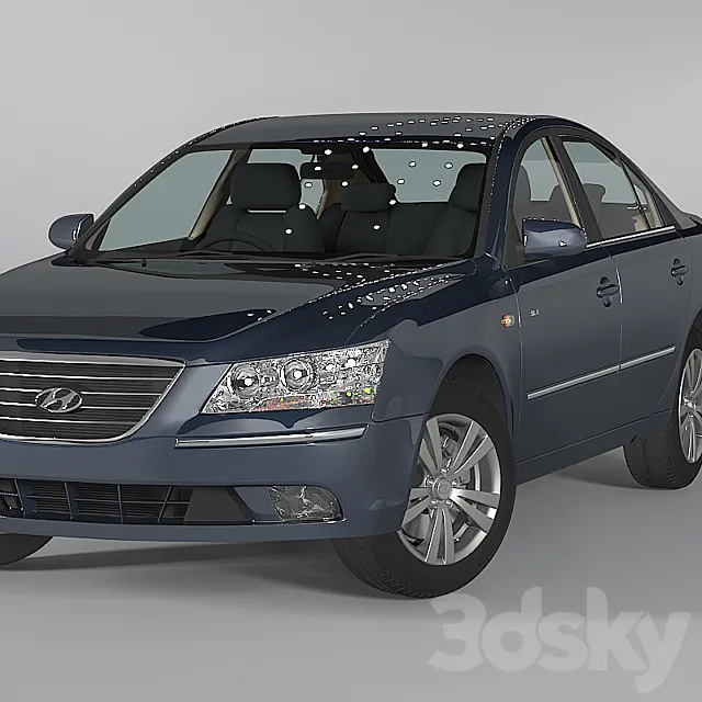 Hyundai Sonata 3ds Max