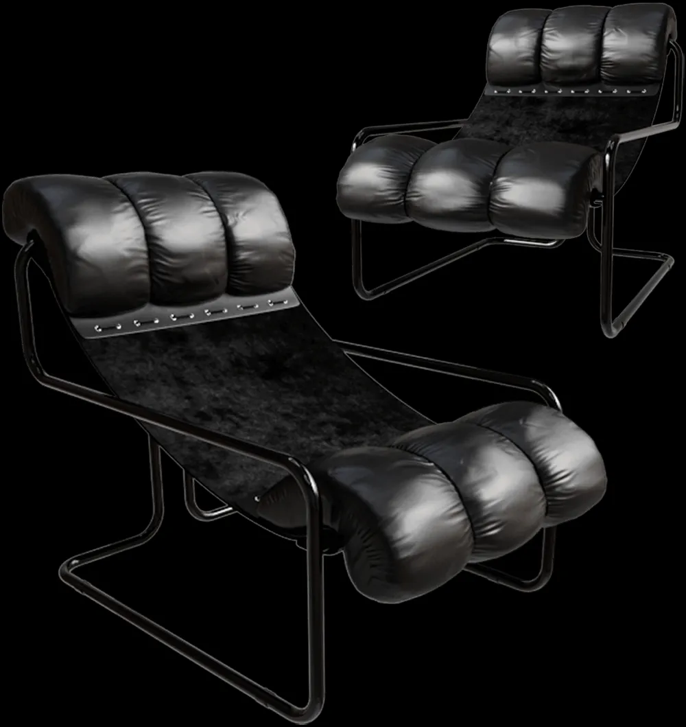 i 4 Mariani – Armchair TUCROMA Guido Faleschini 1971 3ds Max