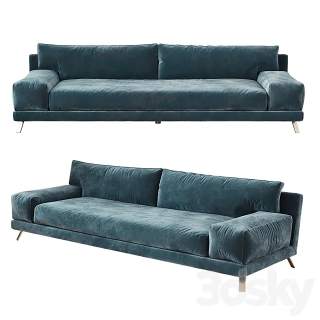 IAN Banquette 3ds Max