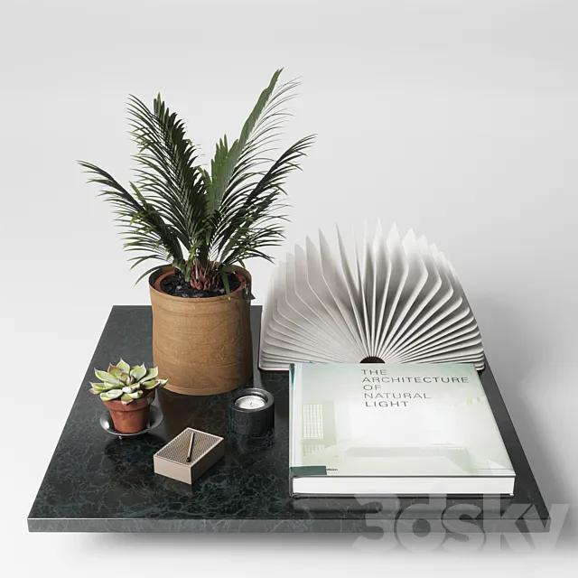 ib_scandinavian decor set_01 3ds Max