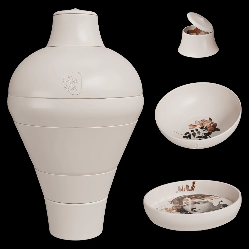 ibride – Stackable Cookware Set Ming Alhambra 3ds Max