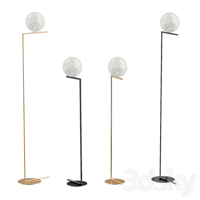 IC Floor Lamp 3ds Max