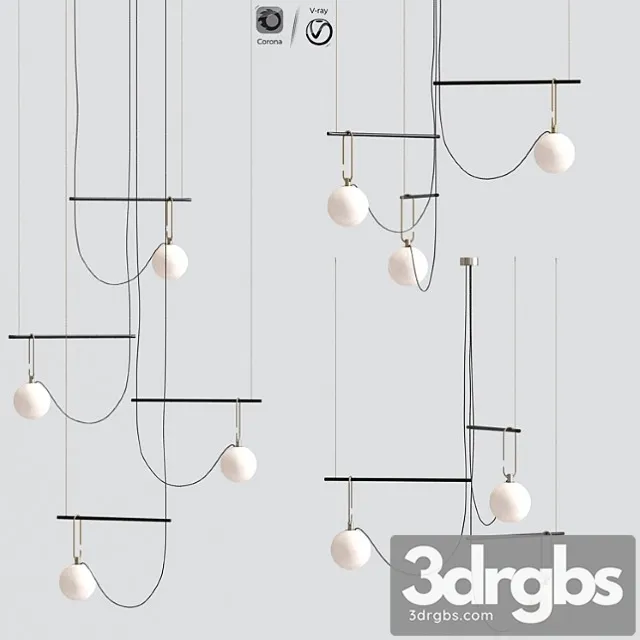 Ic flos hanging pendant lamp collection