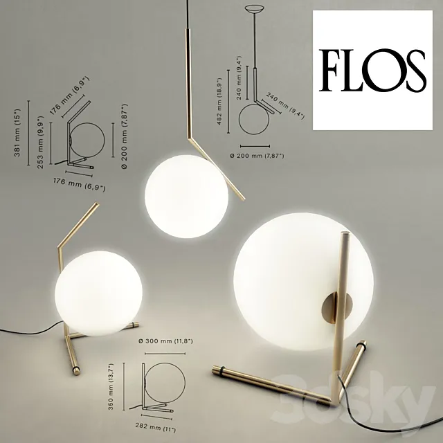 IC Light by Flos 3DSMax File