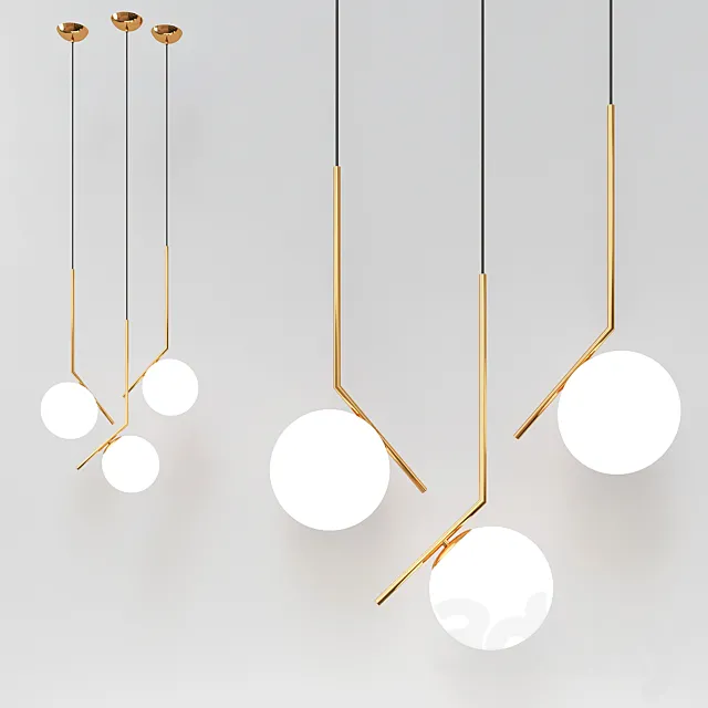Ic Lights Family Michael Anastassiades 3ds Max