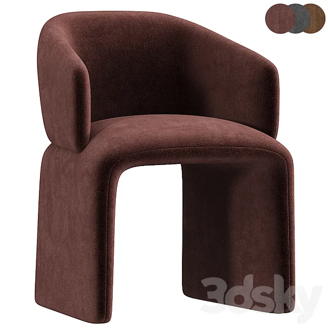 ICARUS Chair with armrests By Linteloo 3ds Max