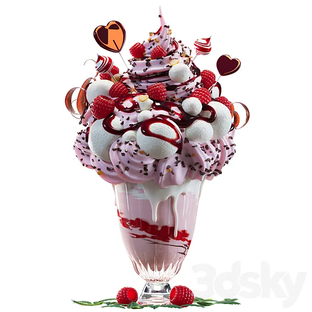 Ice Cream 3dsMax Model