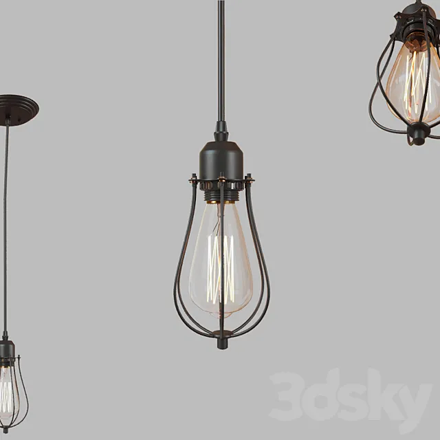 ICOCO Wire Cage \ Loft cage LOFT1124 3ds Max