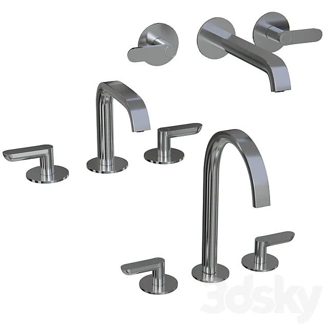 Icona Deco faucets by Fantini Rubinetti 3ds Max