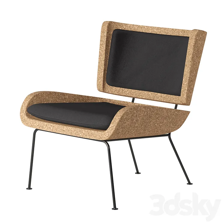 ICONS OF DENMARK Bark Lounge 3DS Max