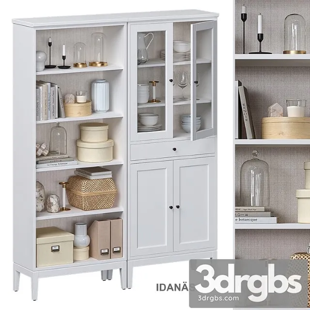 Idana?s ikea open cabinet with glass doors