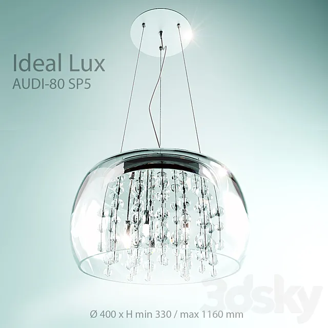 Ideal lux audi-80 SP5 3DSMax File