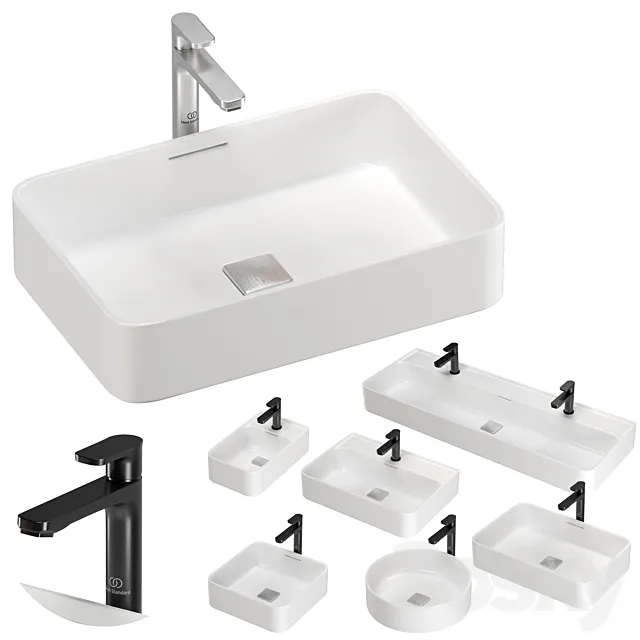 IDEAL STANDARD STRADA II washbasin set 01 3ds Max