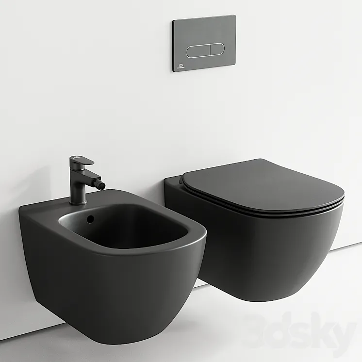 Ideal Standard Tesi Wall-Hang WC art. T3546V3 art. T3552V3 3DS Max