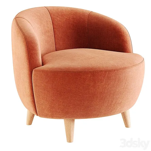 Idensi armchair 3dsMax Model
