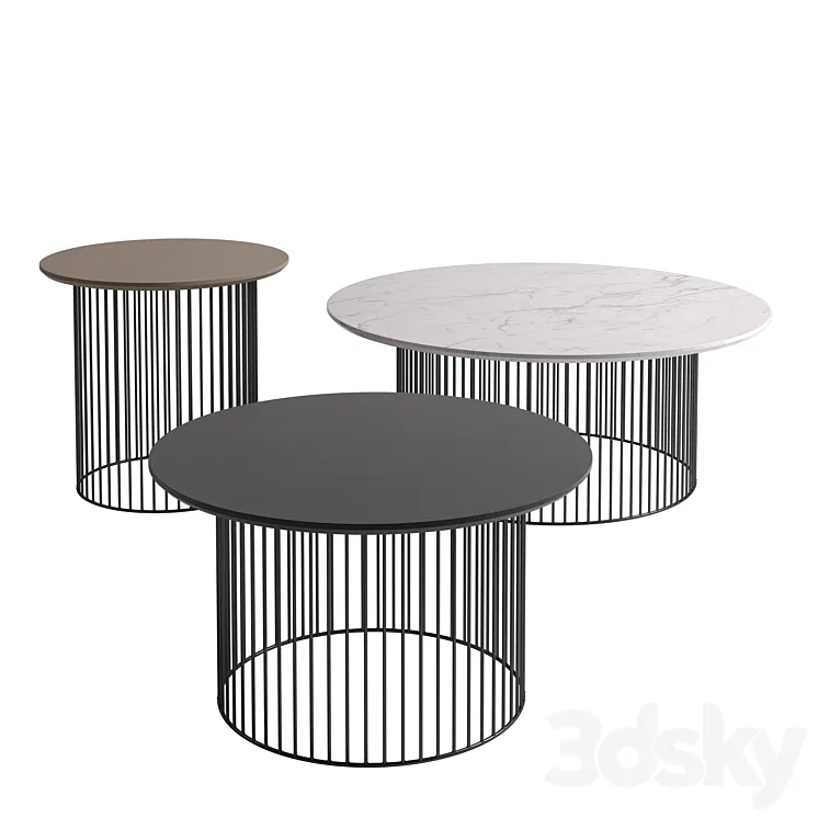 IDRA COFFEE TABLE by Kendo Mobiliario 3DS Max