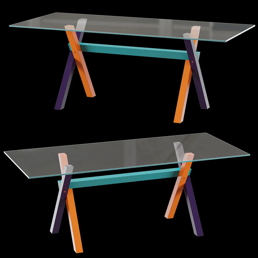IFT – Table Cristallo Tables 3ds Max