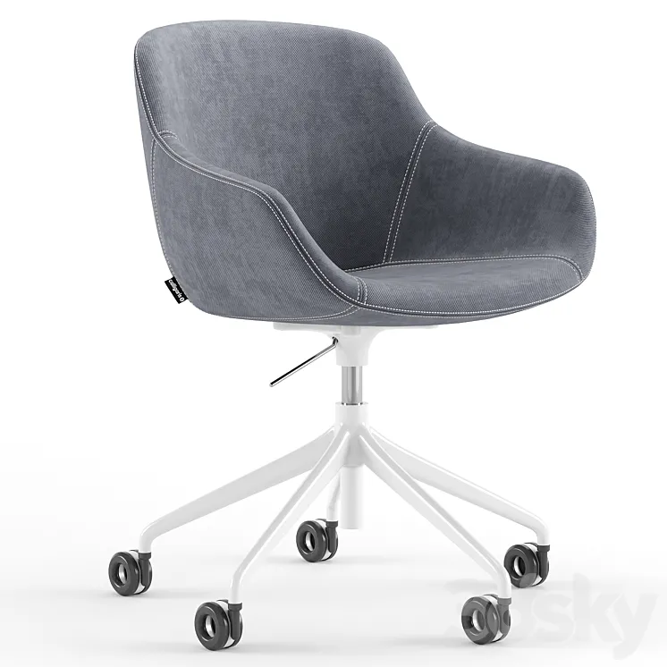 Igloo modern office chair – Calligaris 3DS Max