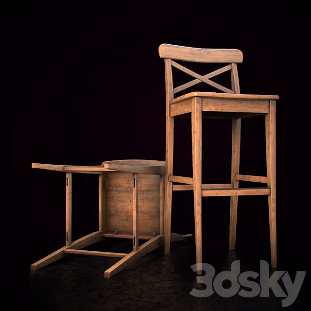 IKEA _ INGOLF 3DS Max Model