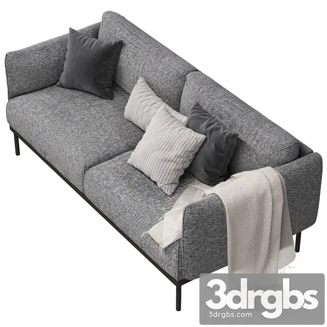 Ikea Applaryd Epplaryd 2 Seat Sofa 3dsmax Download
