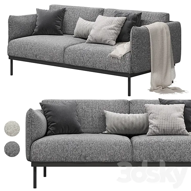 IKEA ÄPPLARYD EPPLARYD 2-seat sofa Leide 3DSMax File