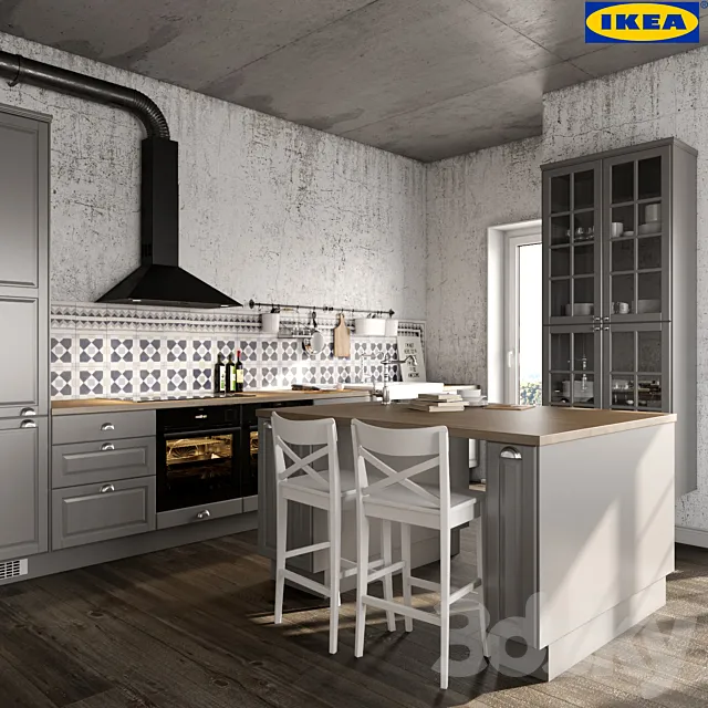 IKEA BODBYN 3ds Max
