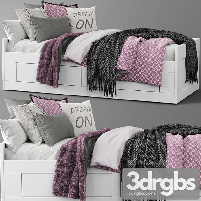 Ikea Brimnes Bed 3dsmax Download