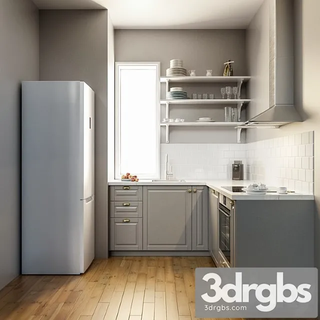 Ikea budbin kitchen 3dsmax Download