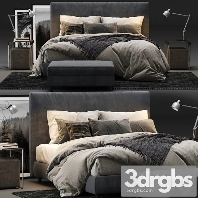 Ikea dunvik bed 2 3dsmax Download