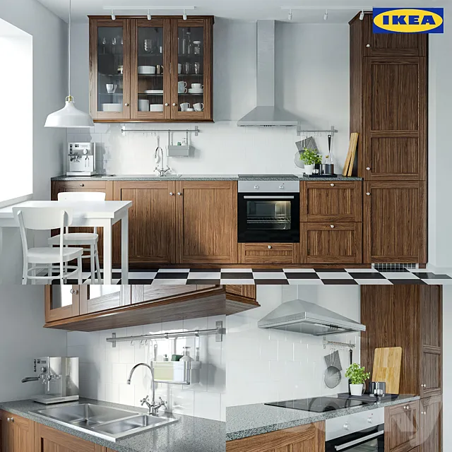 Ikea Edserum Kitchen 3DSMax File
