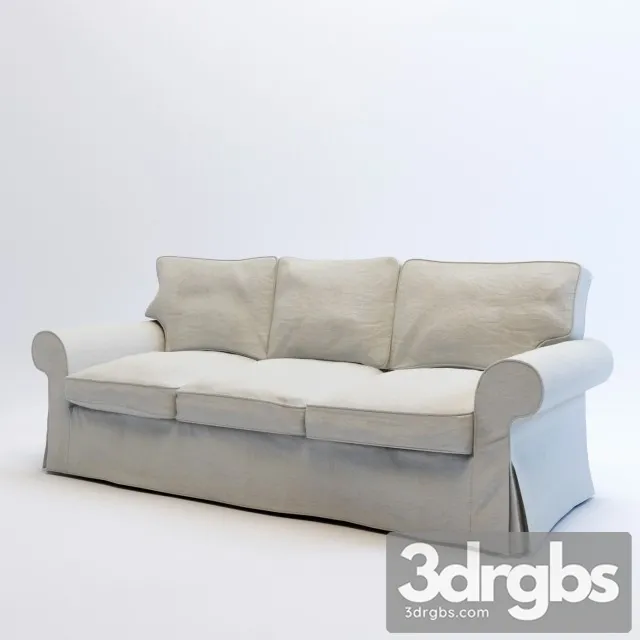 Ikea Ektorp-Three Seat Sofa 3dsmax Download