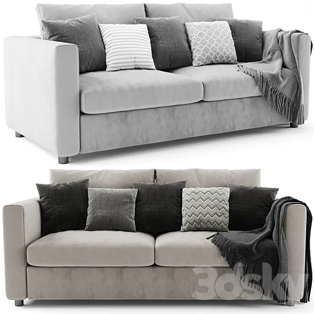Ikea Finnala 2 Seat Sofa 3DS Max Model