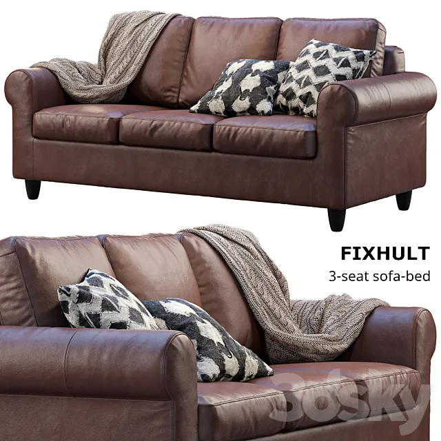 Ikea Fixhult sofa 3ds Max