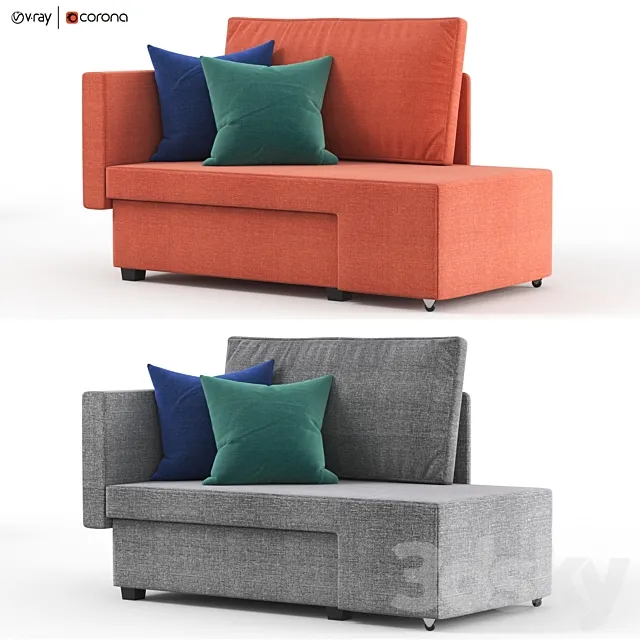 IKEA GRALLSTA sofa 3DS Max Model