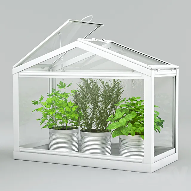 IKEA Greenhouse 3DS Max Model