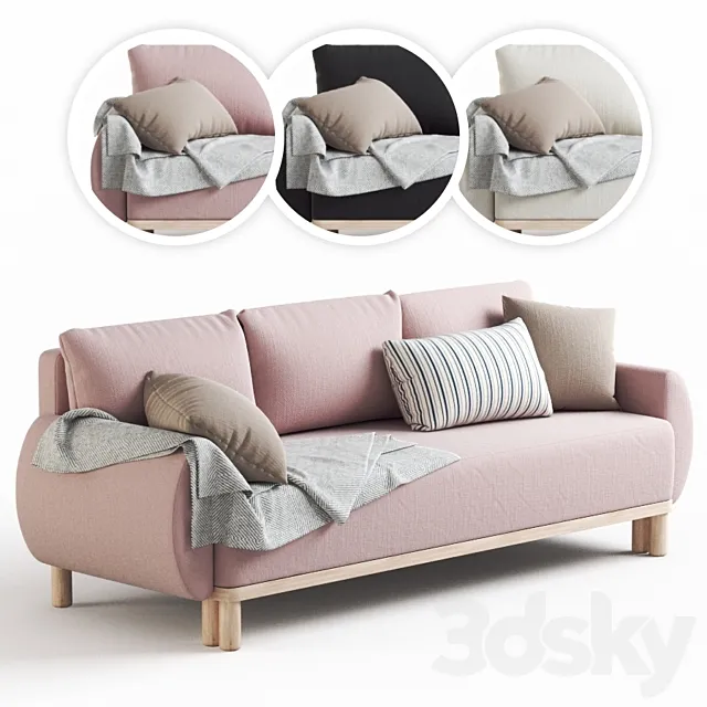 IKEA GRUNNARP Sofa 3DSMax File