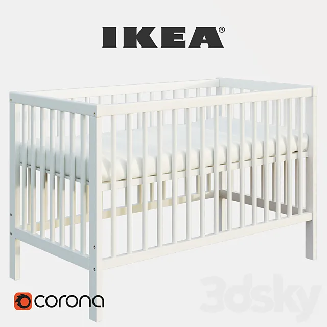 Ikea Gulliver _ Ikea Gulliver _ Cot 3ds Max