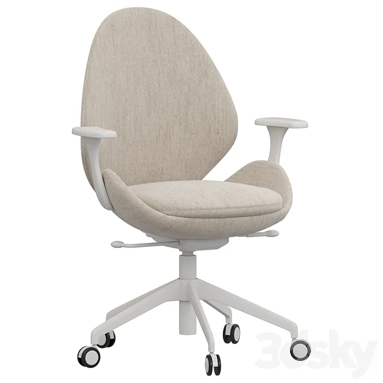 Ikea HATTEFJALL office chair 3DS Max Model