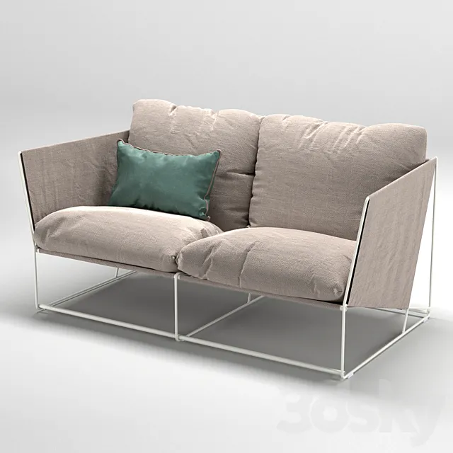 Ikea Havsten Outdoor sofa 3DS Max Model