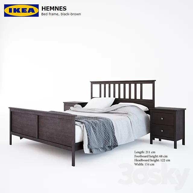 IKEA HEMNES 3ds Max