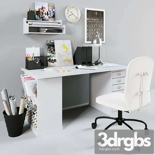 Ikea home office 2 3dsmax Download