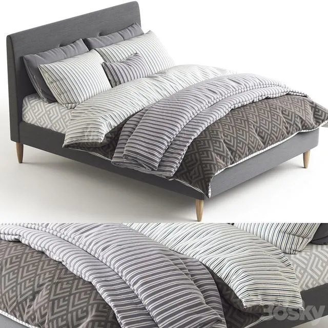 IKEA IDANAS bed 3dsMax Model