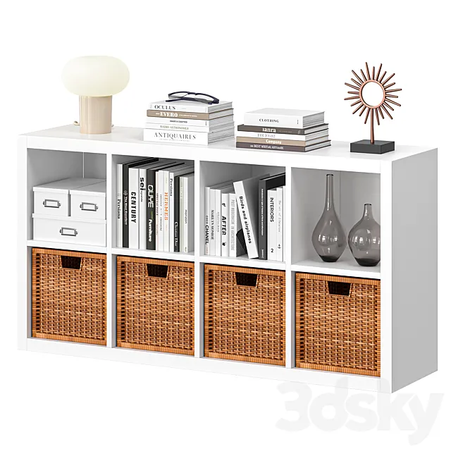 IKEA KALLAX Shelving Unit 77cm 3ds Max